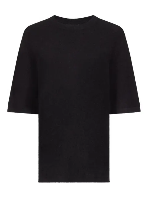 LouLou de Saison Raven short-sleeve crew-neck sweater