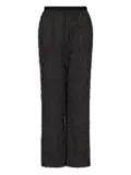 LouLou de Saison Reed fringed trousers - Black
