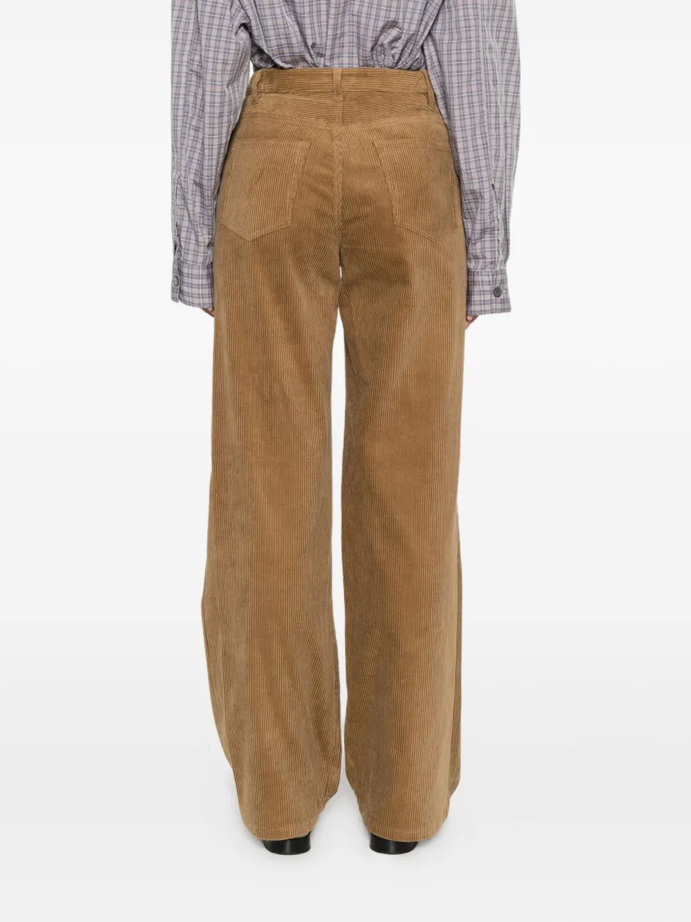 A.P.C. Ribfluwelen broek Bruin