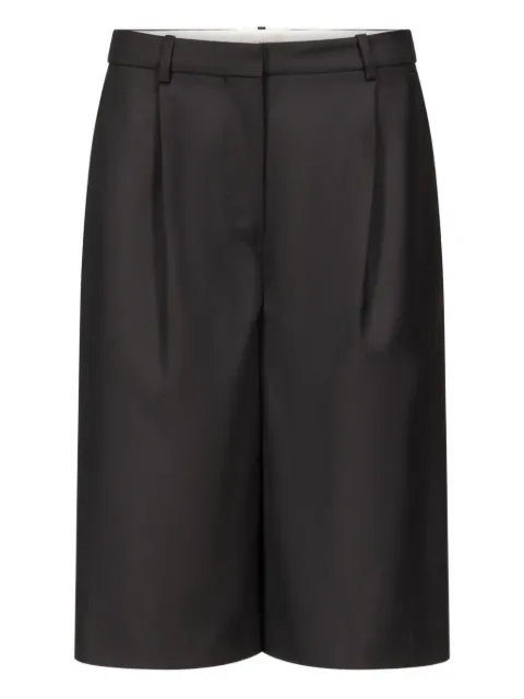 LouLou de Saison pleated wool shorts