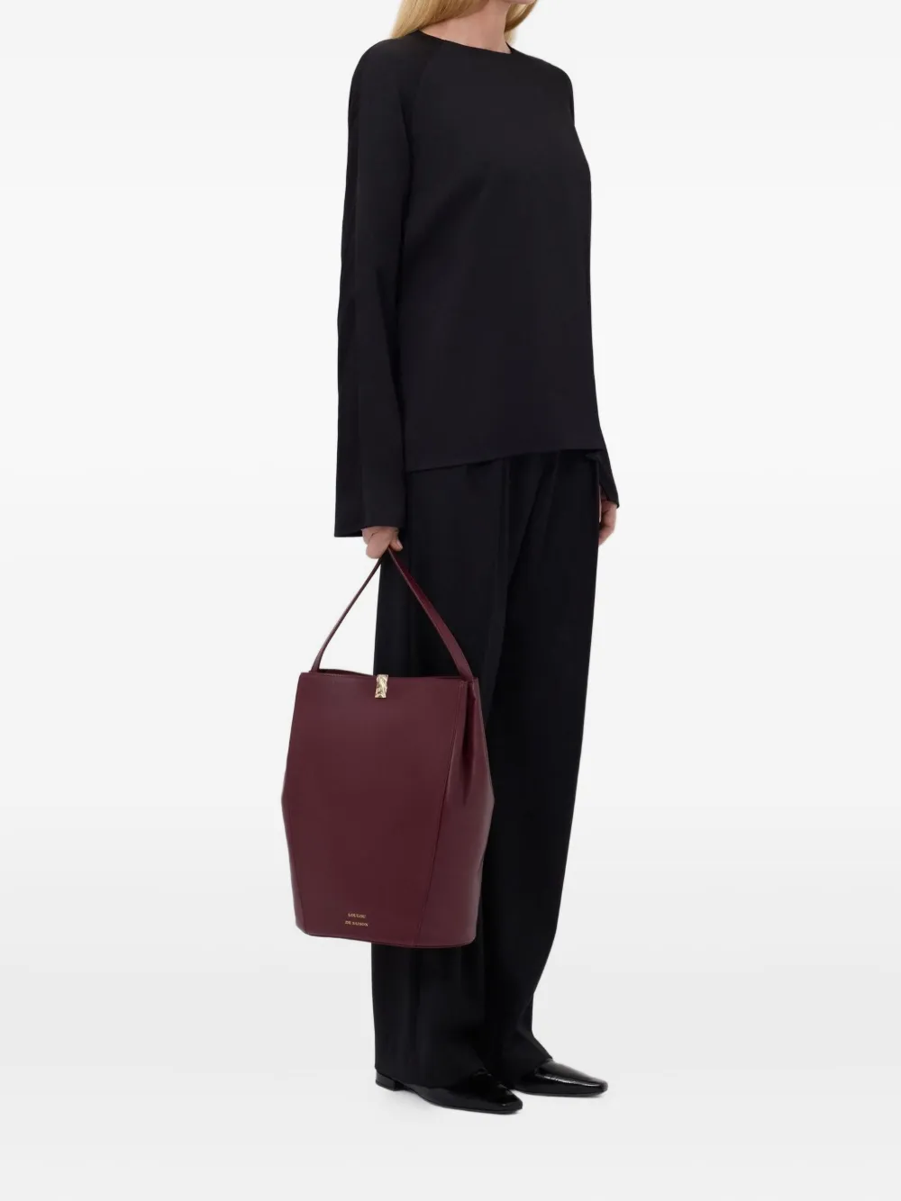 LouLou de Saison Aiza blouse Zwart