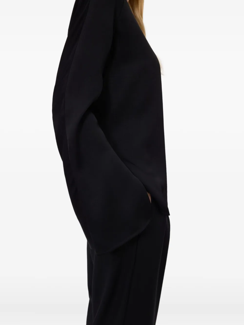 LouLou de Saison Aiza blouse Zwart