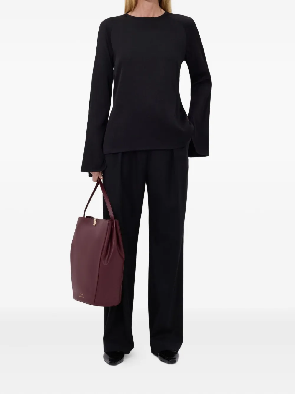 LouLou de Saison Aiza blouse - Zwart