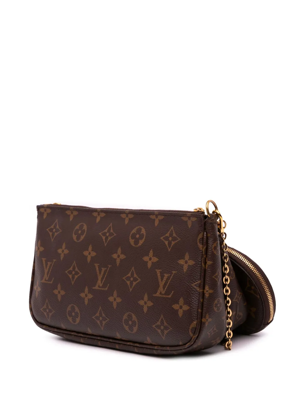 Pre-owned Louis Vuitton 2021-2025 Monogram Multi Pochette Accessoires Satchel