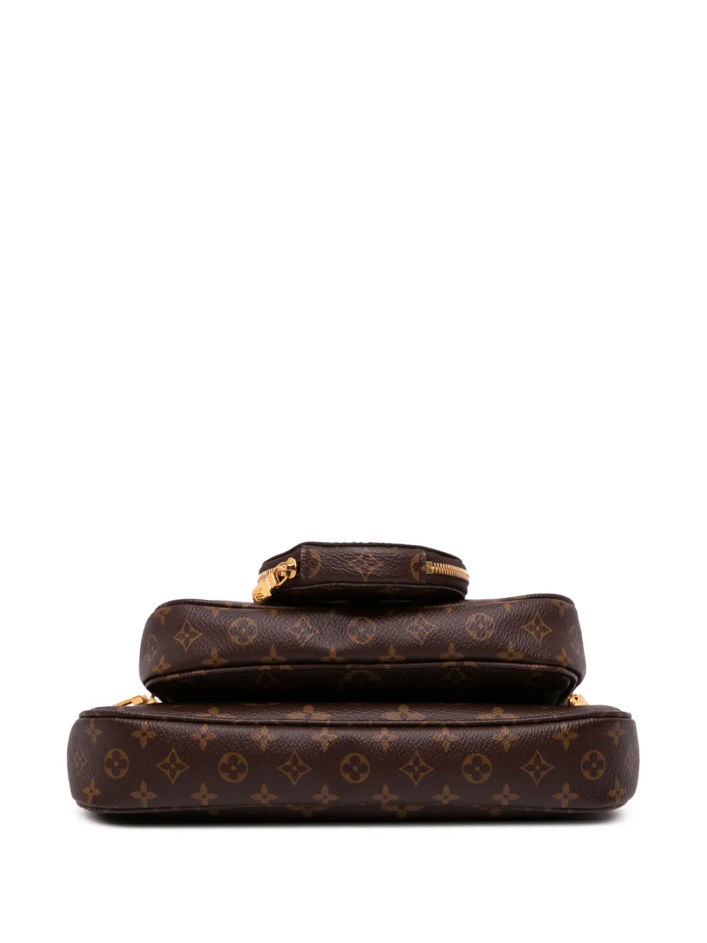Pre-owned Louis Vuitton 2021-2025 Monogram Multi Pochette Accessoires Satchel