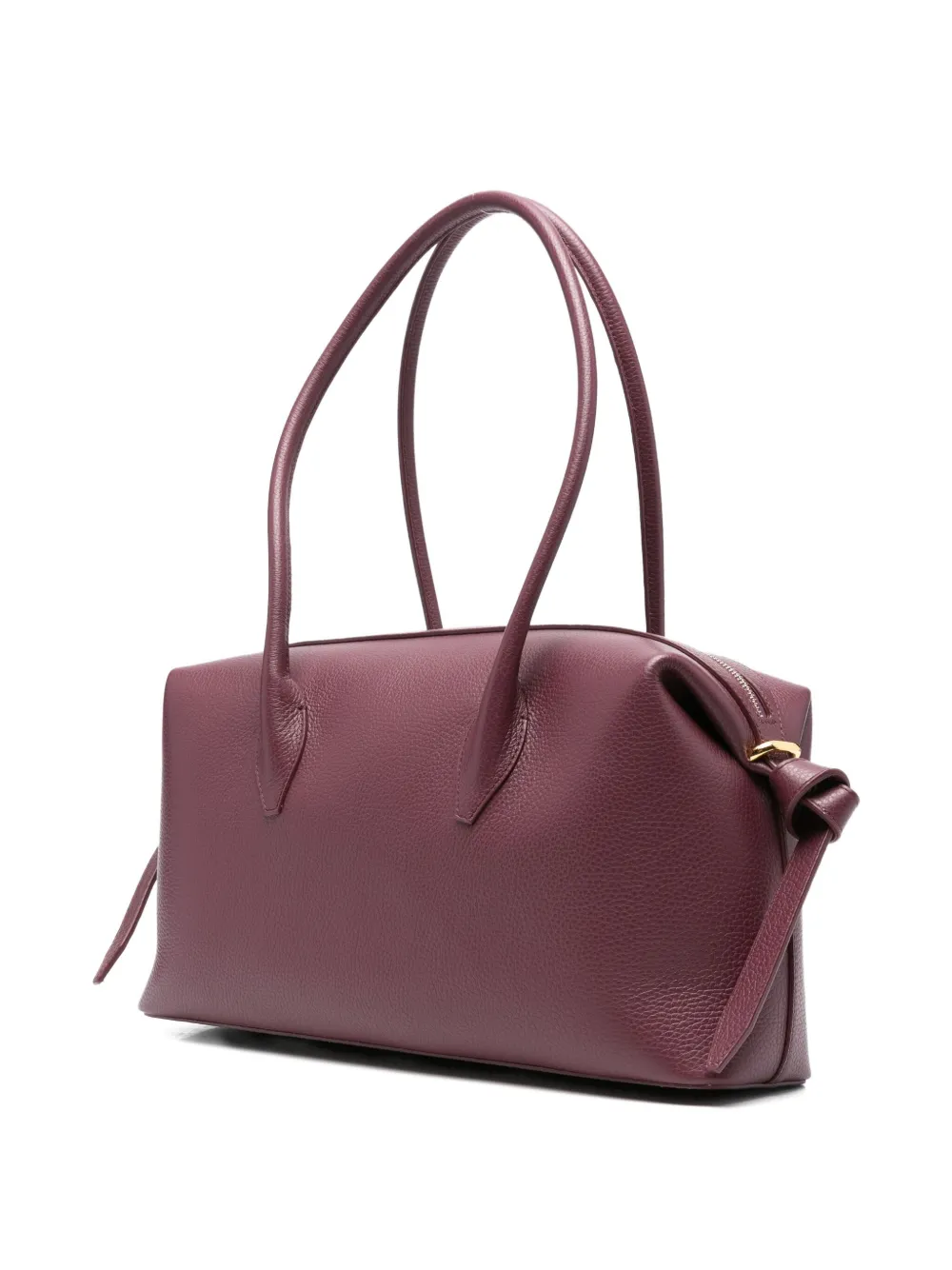 Yuzefi Brioche Shoulder Bag In Red