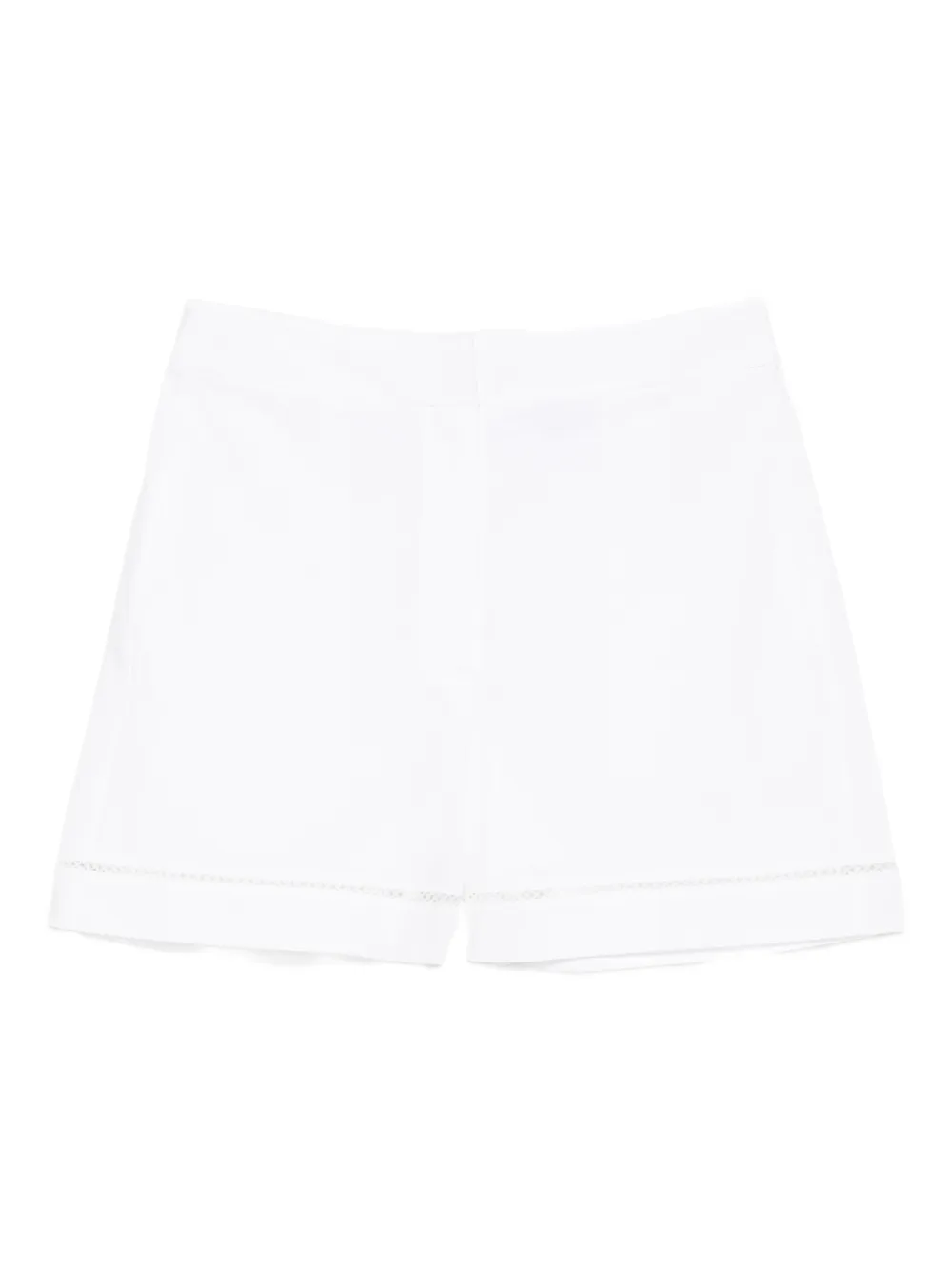 Theory embroidered shorts | White | Image 1