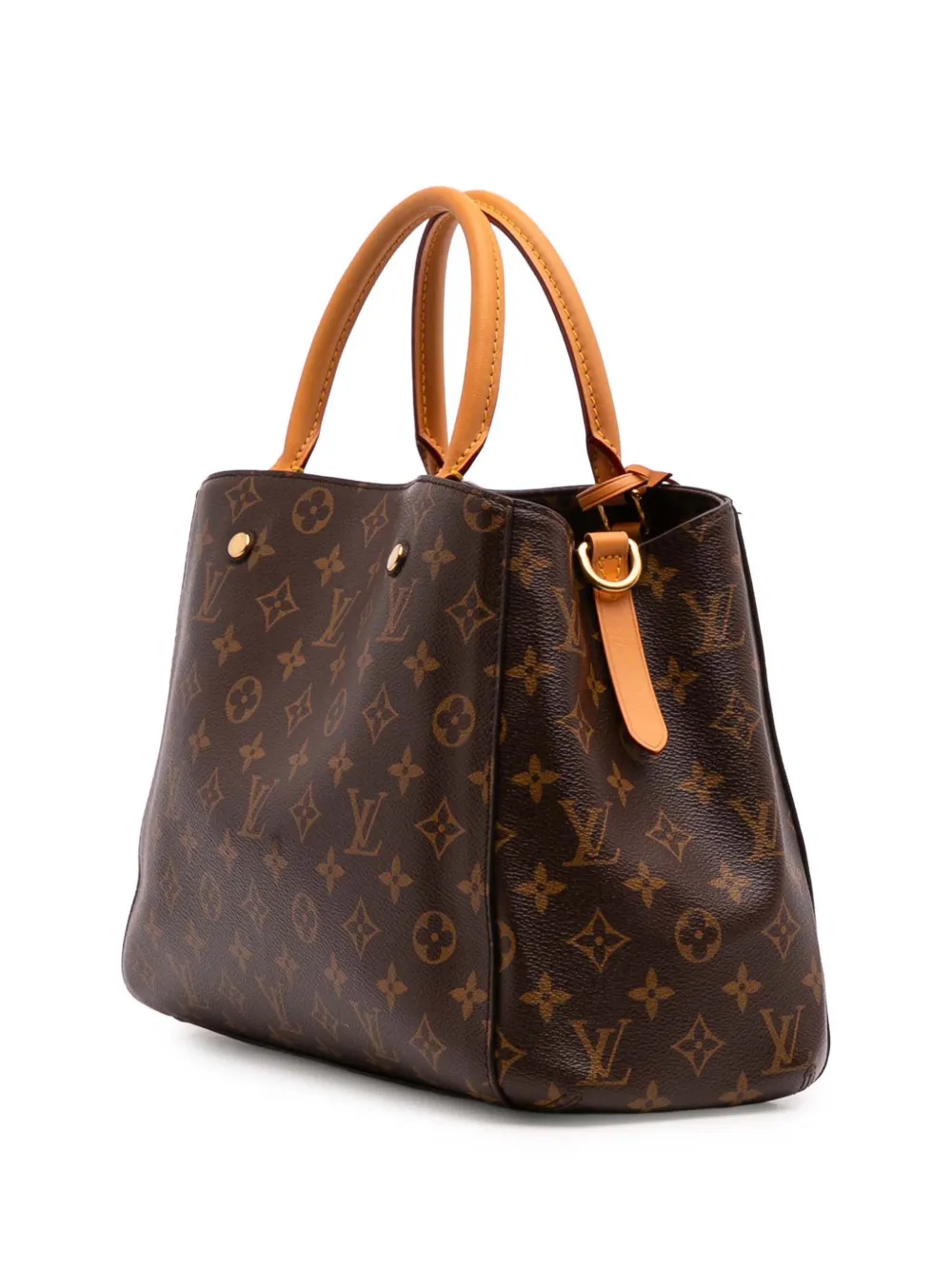 Pre-owned Louis Vuitton 2014 Monogram Montaigne Mm Satchel