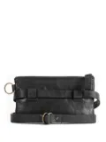 bea mombaers flat pouch strap bag - Black