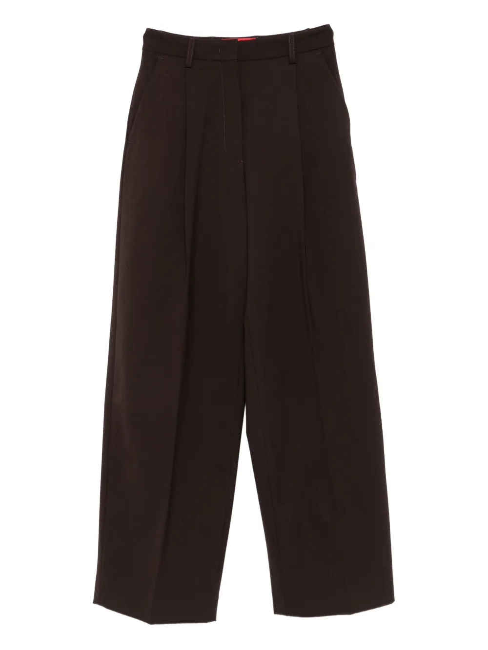 The Latest Pleated Pocket Trousers In Brown