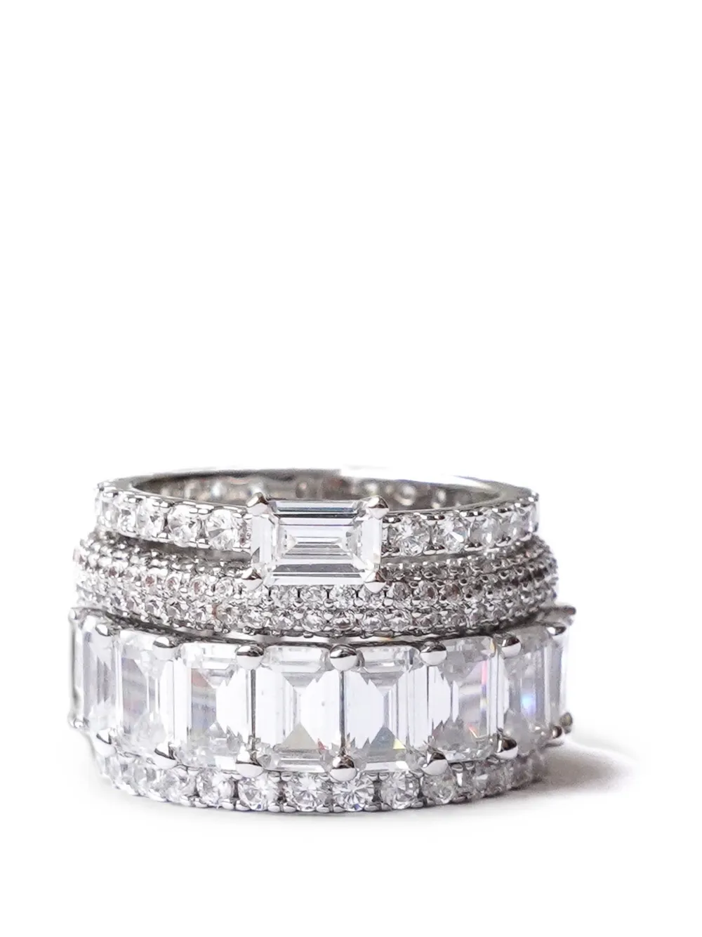 Izabel Display Anello chunky - Argento