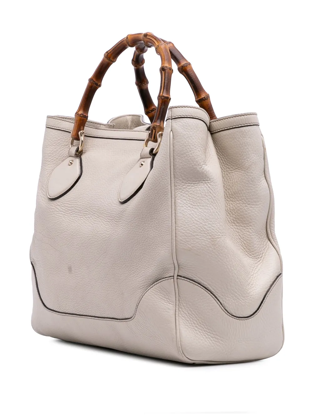 Gucci Pre-Owned 2016-2025 ミディアム レザー バンブー
