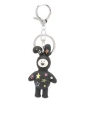 Marge Sherwood Star-print puppy keyring - Black