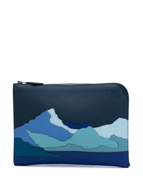 Hermès Pre-Owned 2019 Togo Swift Endless Road clutch bag