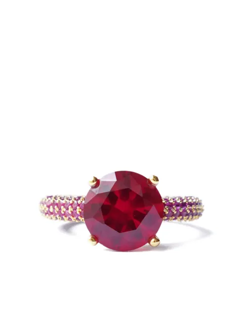 Izabel Display Mega Circle pavé ring
