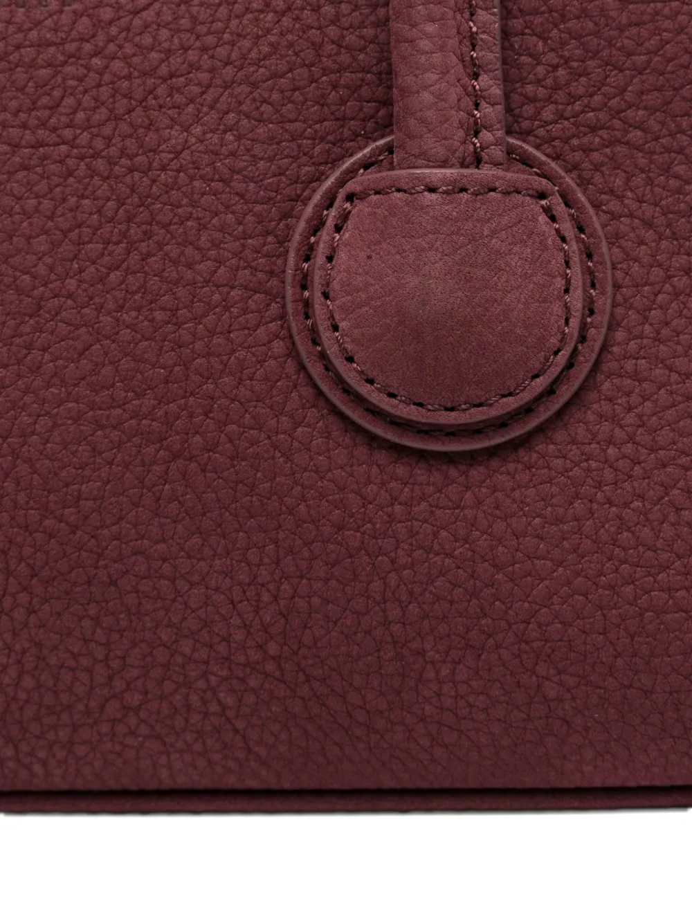 Marge Sherwood Suede Tote Bag In Red