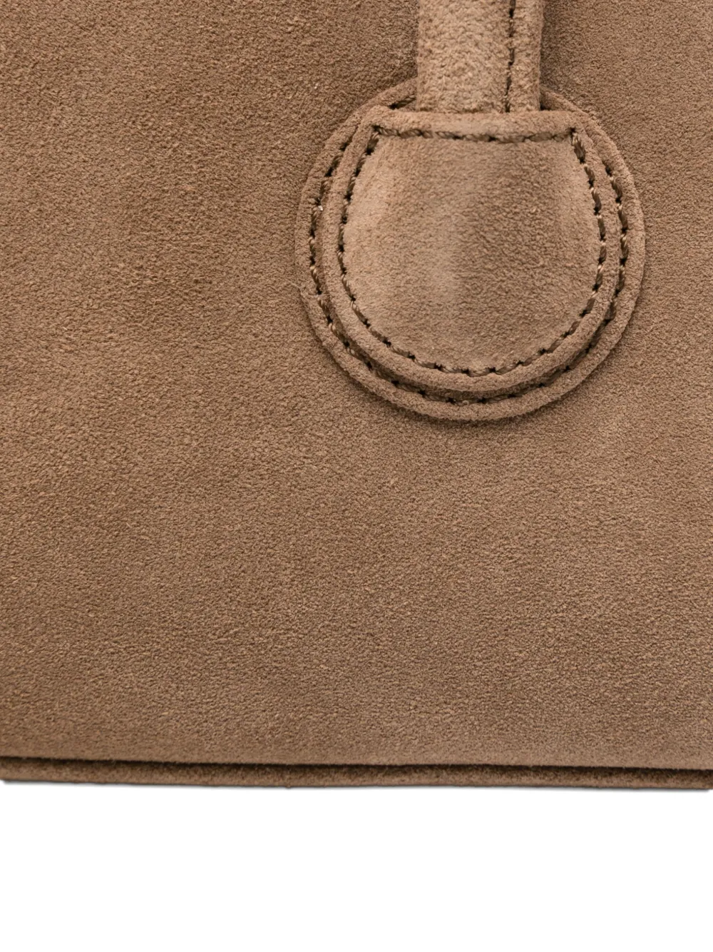 Marge Sherwood Suede Tote Bag In Neutral
