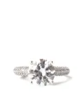 Izabel Display Mega Circle chunky ring - Silver