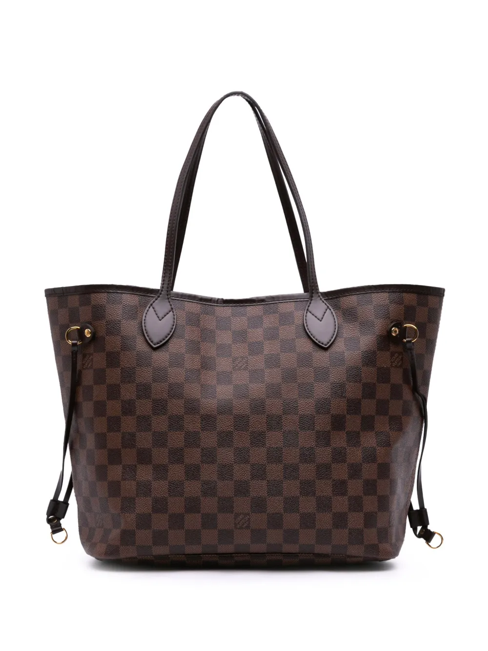 Louis Vuitton Pre-Owned 2019 Damier Ebene Neverfull MM tote bag - ブラウン Louis Vuitton Pre-Owned 2019 Damier Ebene Neverfull MM tote bag - ブラウン