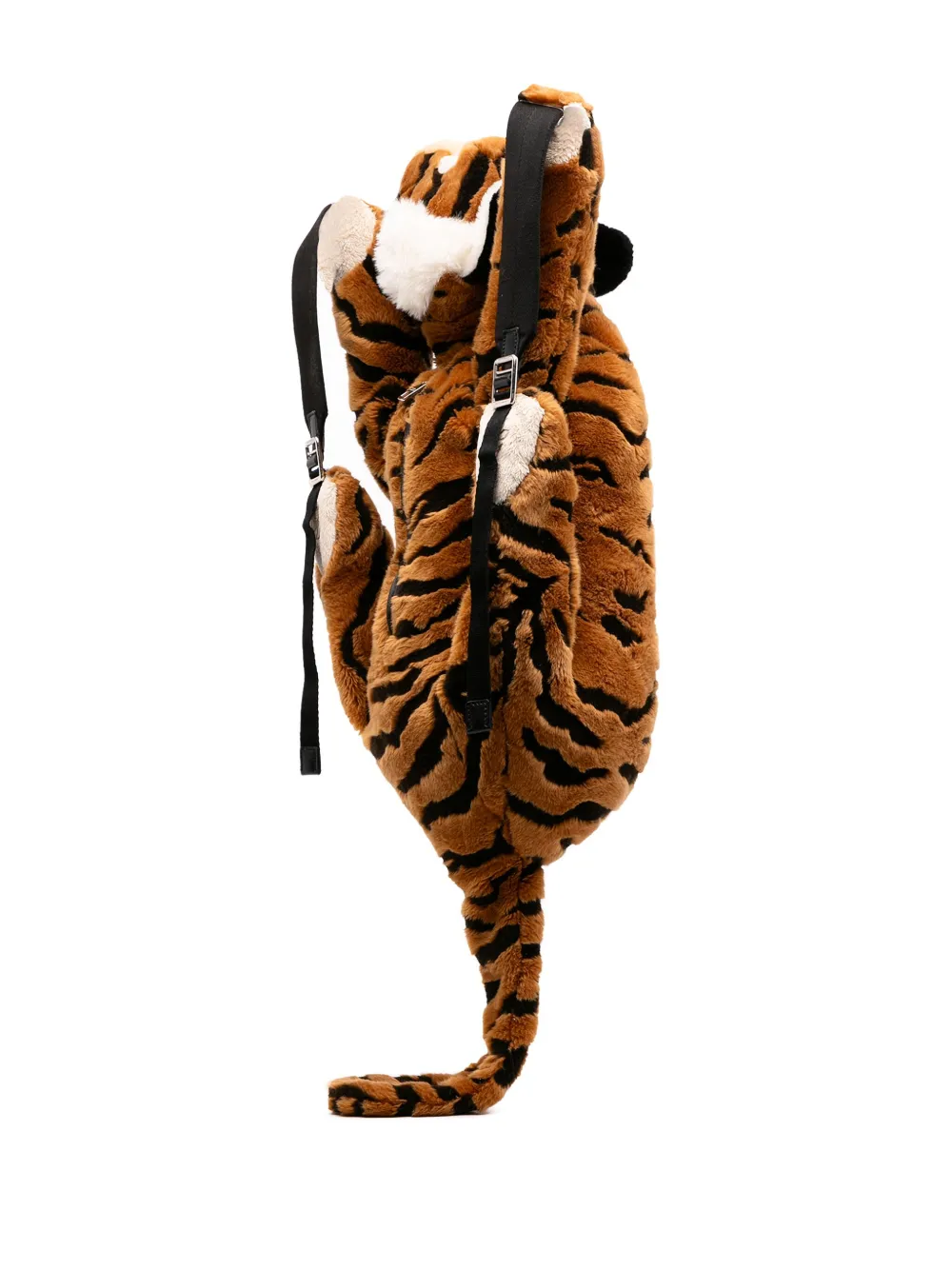 Pre-owned Dolce & Gabbana 2017-2025 Plush Toy Tiger Backpack