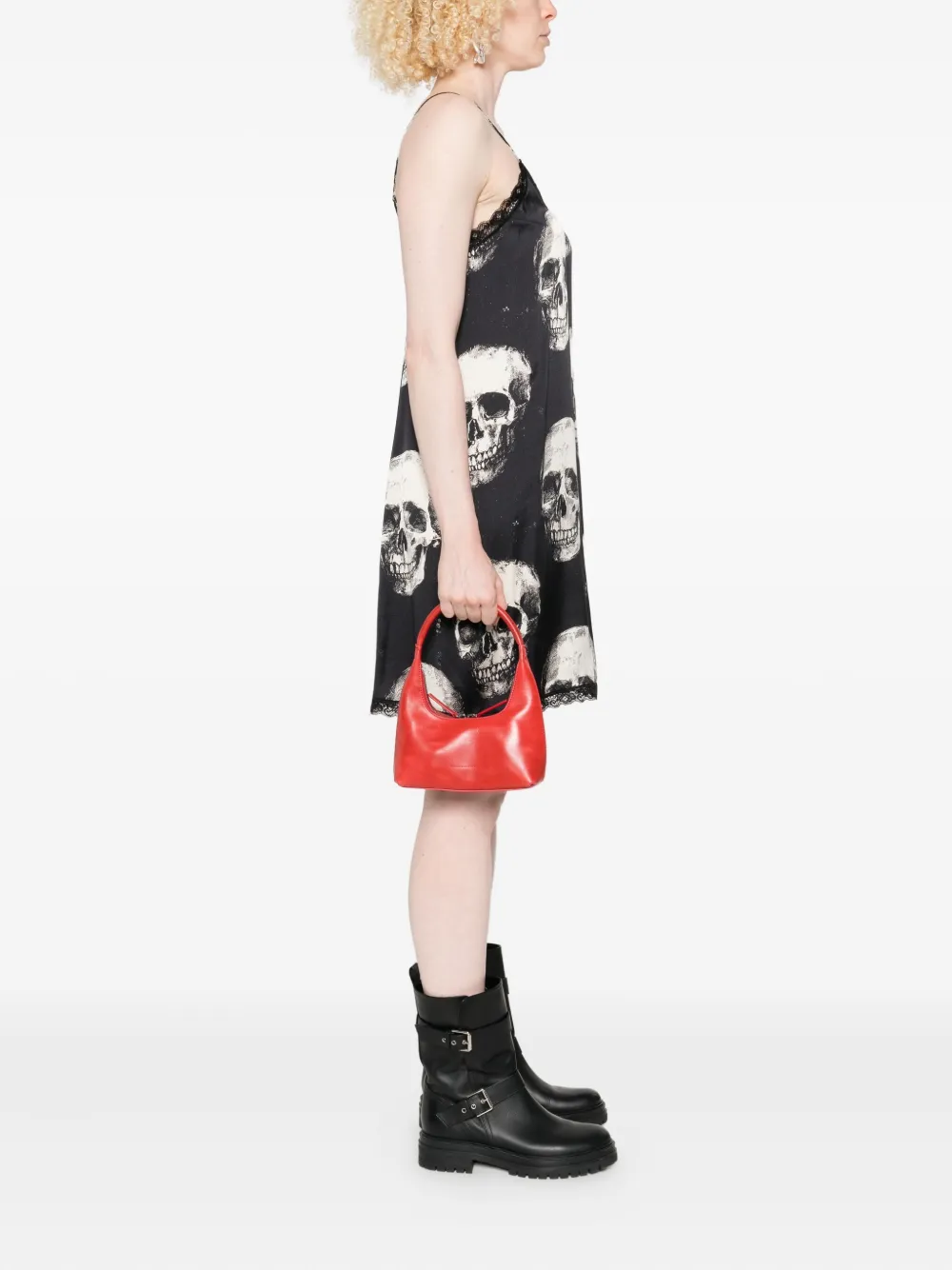 Marge Sherwood Leren shopper - Rood