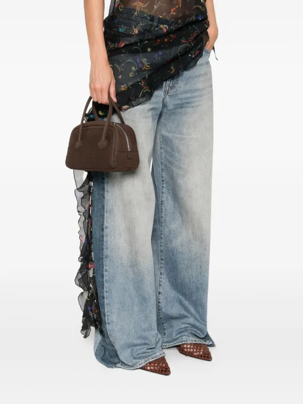トートバッグ Marge Sherwood embossed-logo top-handle mini bag 31119528_60523216_600.jpg