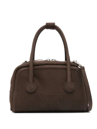 トートバッグ Marge Sherwood embossed-logo top-handle mini bag Marge Sherwood embossed-logo top-handle Tote Bag | Black