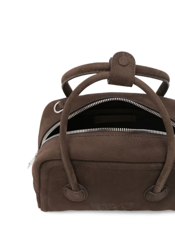 トートバッグ Marge Sherwood embossed-logo top-handle mini bag Marge Sherwood embossed-logo top-handle Mini Bag | Brown