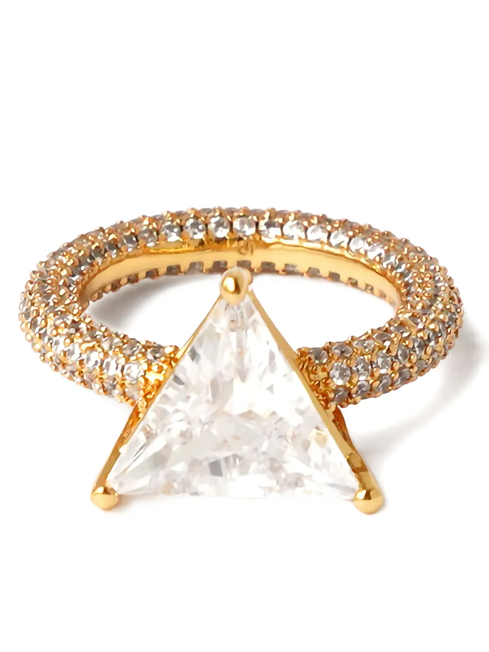 Izabel Display Mega Triangle pavé ring | Image 2