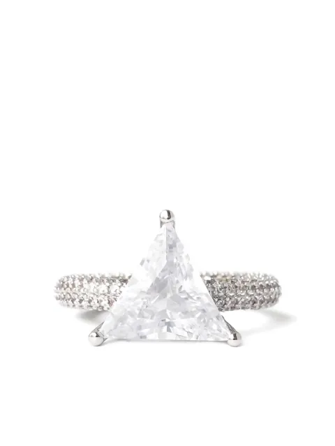 Izabel Display Mega Triangle pavé ring