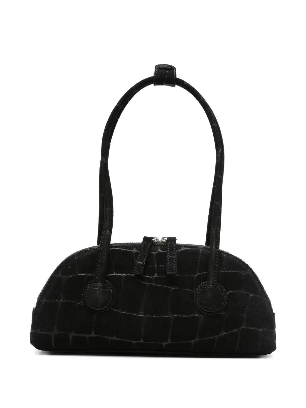 Bessette croc-effect calf-suede tote bag