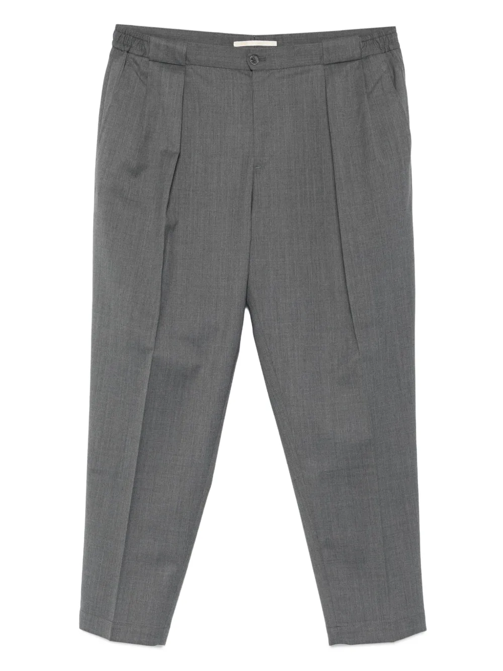 Briglia 1949 Broek met geplooide voorkant Grijs