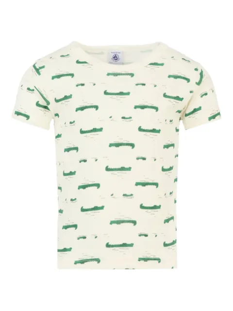 Petit Bateau Kit 2 camisetas com estampa de barco