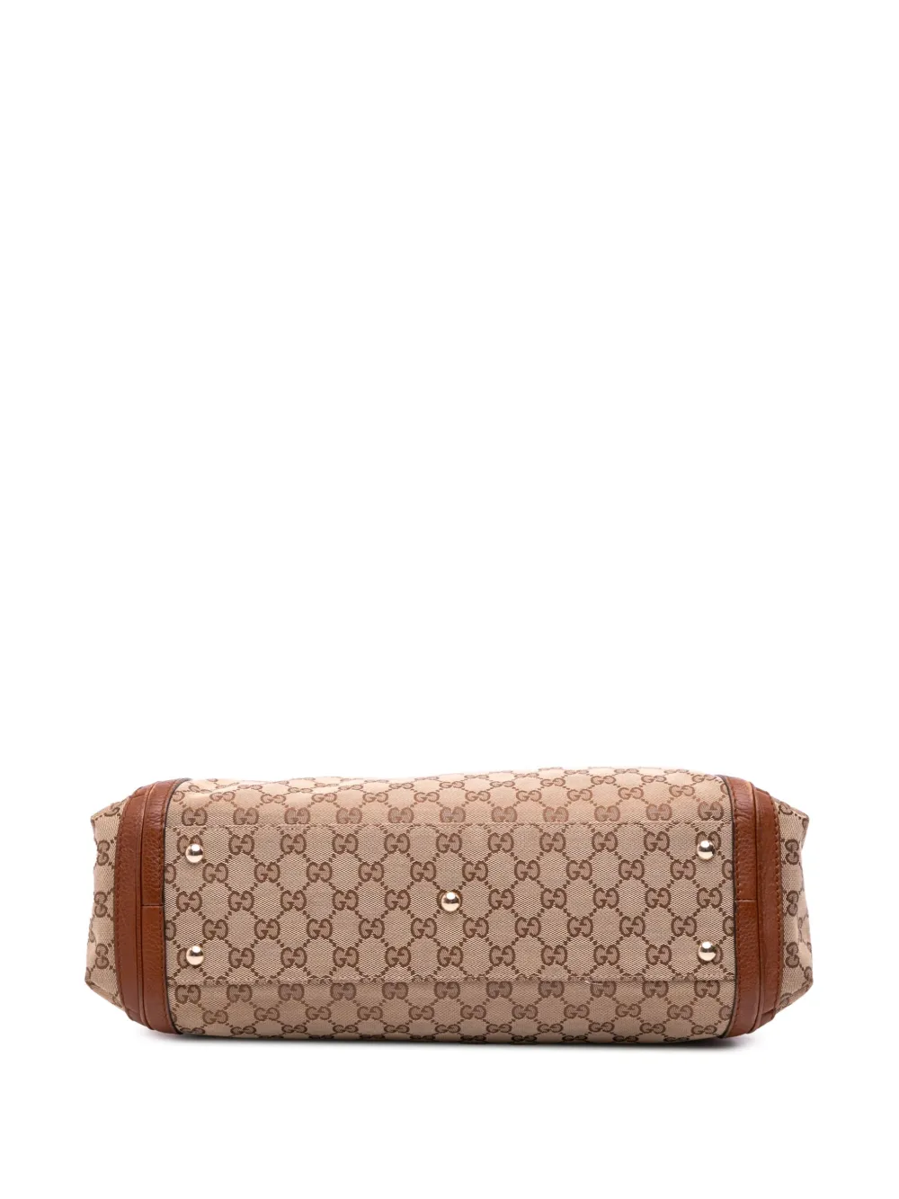 Pre-owned Gucci 2016-2025 Gg Canvas Bella Satchel