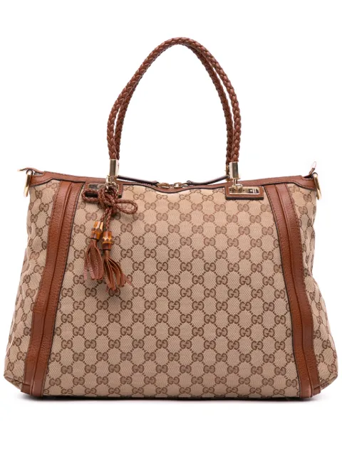 Gucci Pre-Owned 2016-2025 GG Canvas Bella satchel