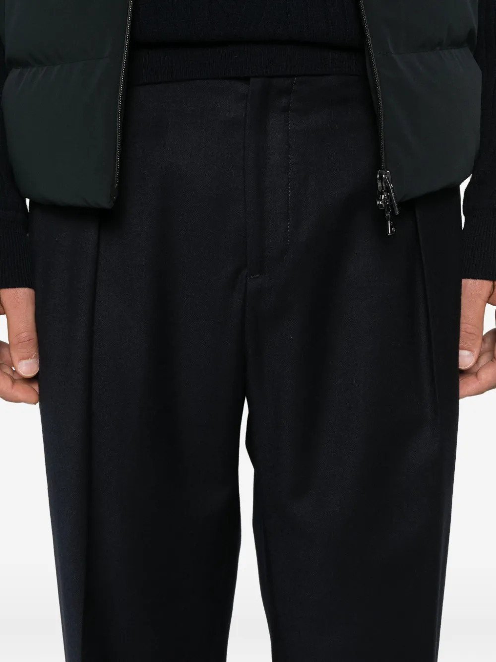 Briglia 1949 pleated-pocket trousers Blauw