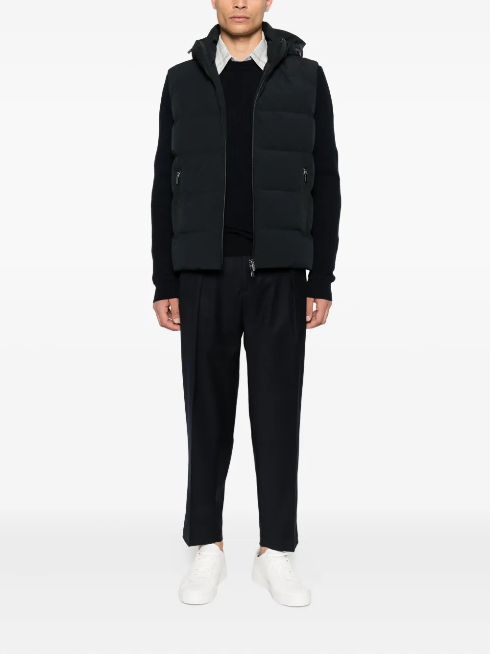 Briglia 1949 pleated-pocket trousers Blauw