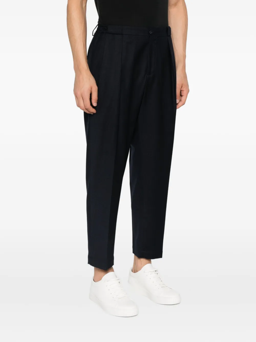 Briglia 1949 pleated-pocket trousers Blauw