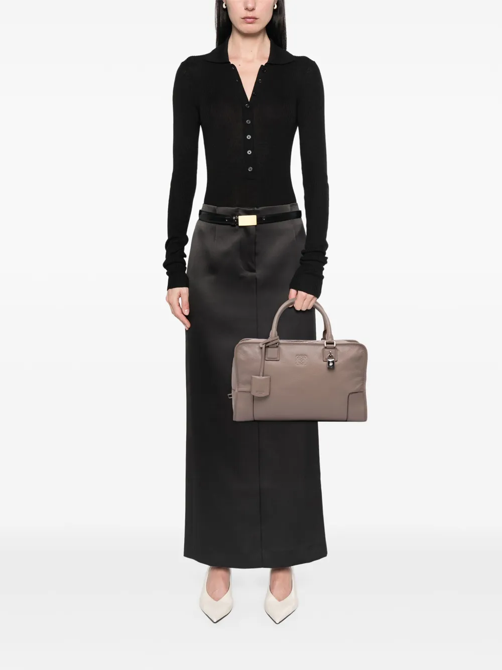 Loewe Pre-Owned 2011 Goatskin Amazona 36 handbag | Pre-Owned | Image 2