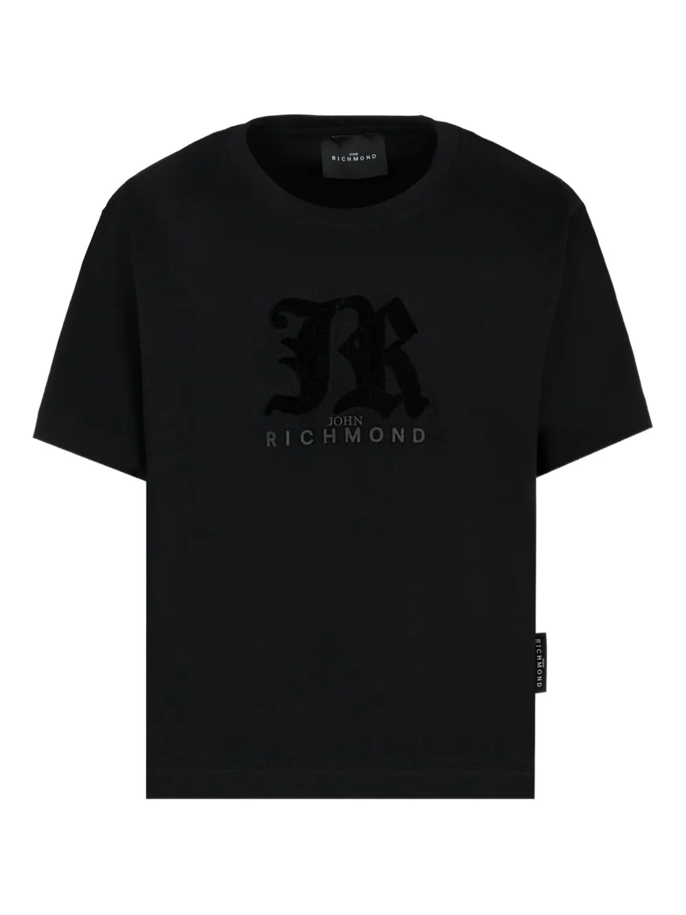 John Richmond Junior logo t-shirt Zwart