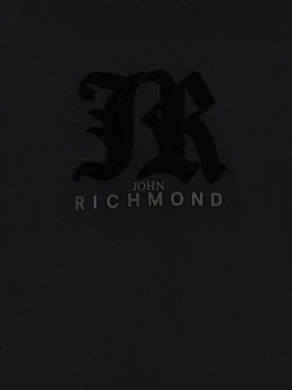 John Richmond Junior logo t-shirt Zwart