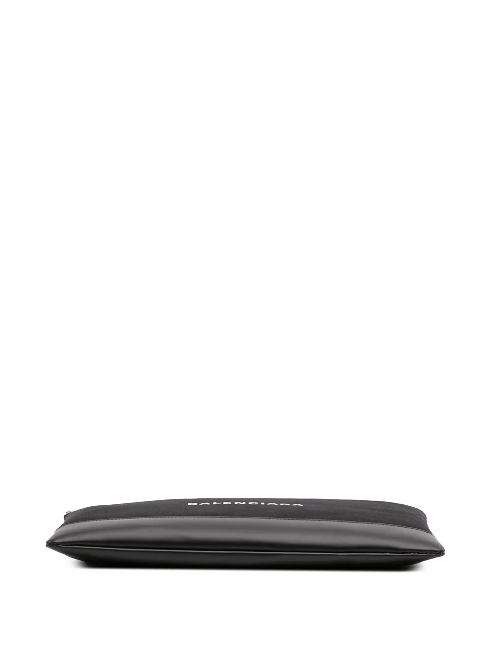 Pre-owned Balenciaga 2010 M Canvas Navy Clip Clutch Bag
