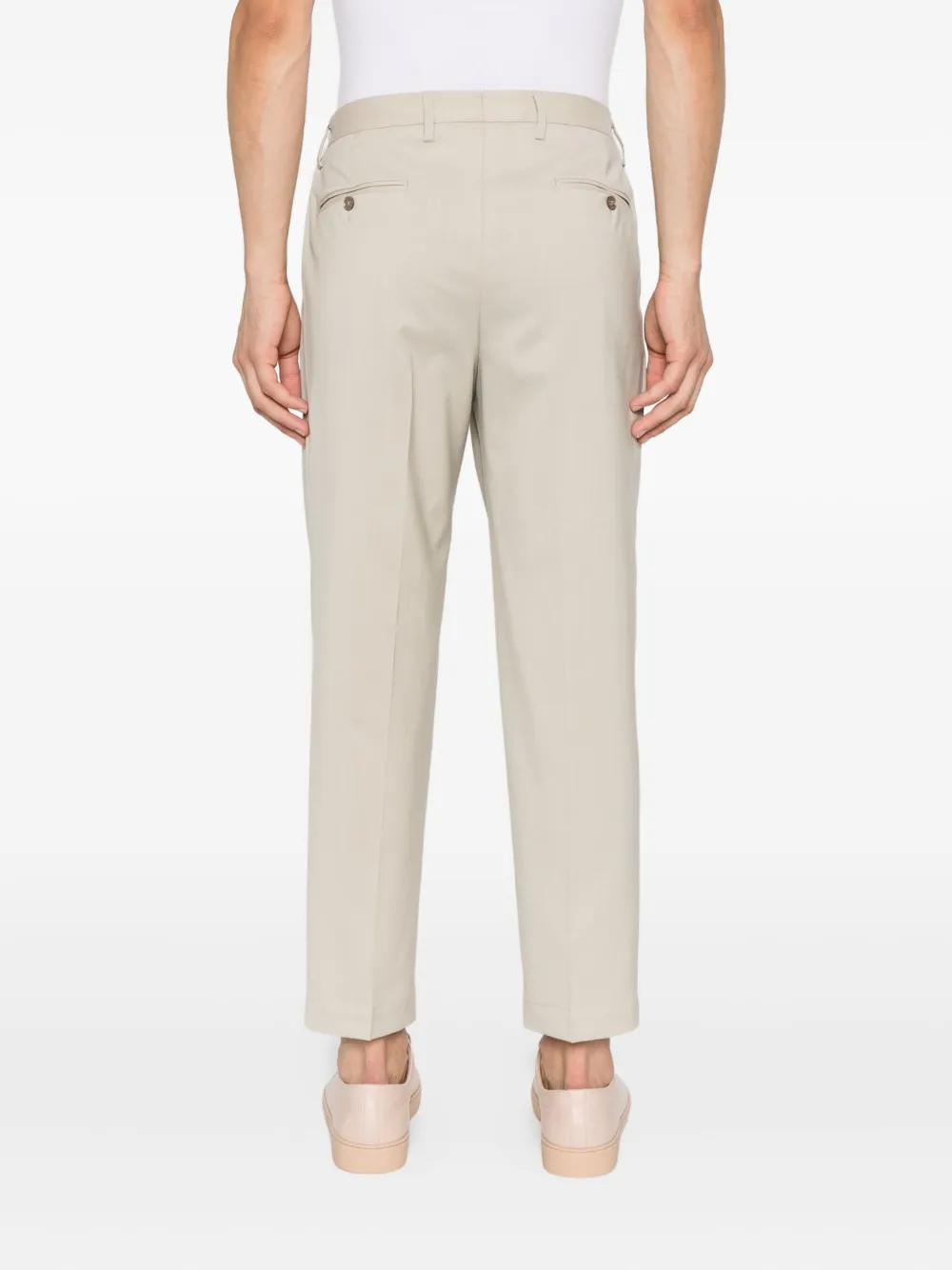 Briglia 1949 Broek van wolblend Beige