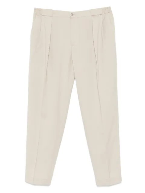 Briglia 1949 pleated wool-blend trousers
