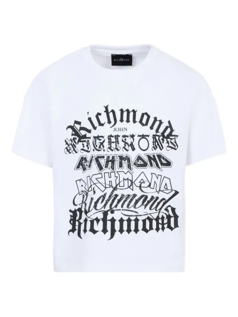 John Richmond Junior logo-print T-shirt