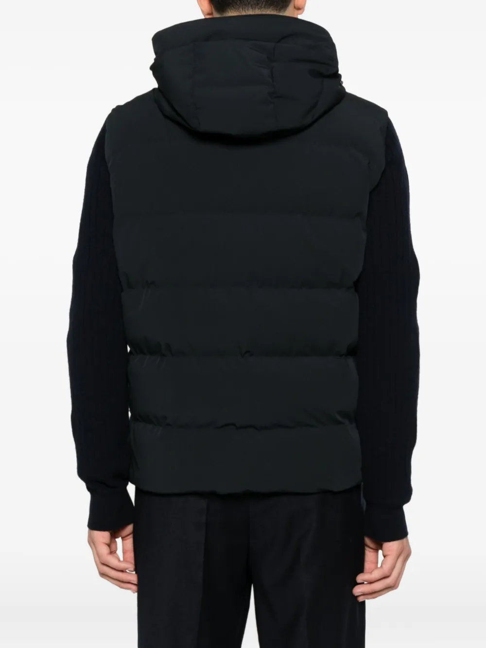 Paul & Shark Bodywarmer met capuchon Blauw