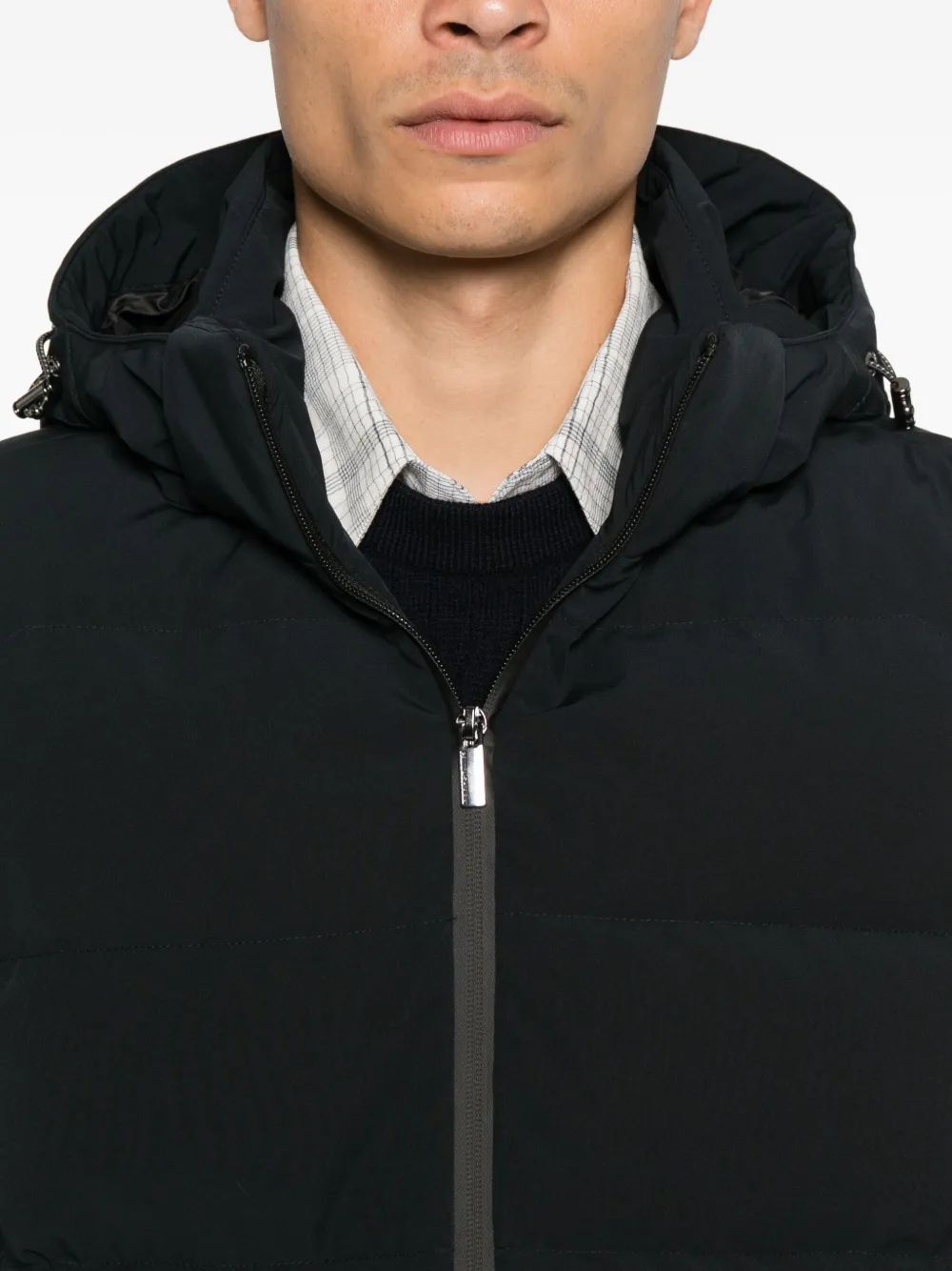 Paul & Shark Bodywarmer met capuchon Blauw