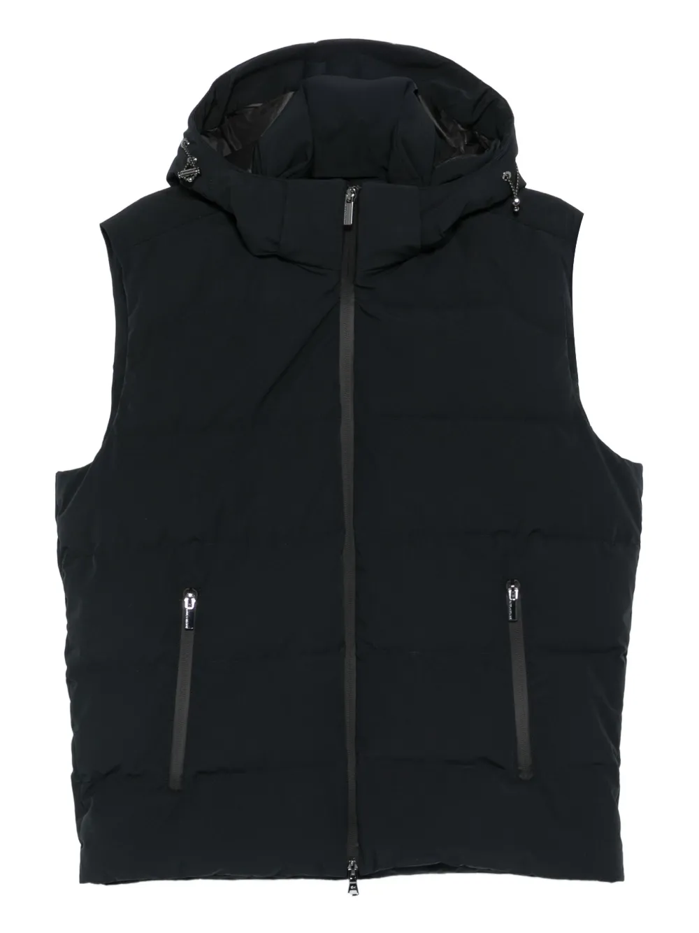 Paul & Shark hooded quilted vest - ブルー Paul & Shark hooded quilted vest - ブルー