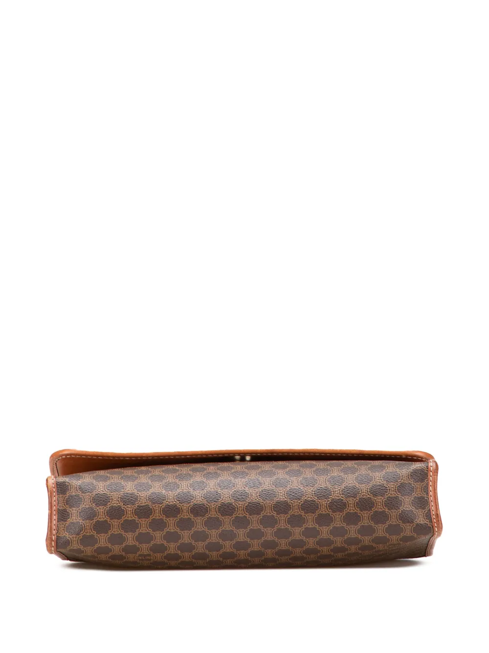 Pre-owned Celine 2007 Macadam Coated Canvas Crossbody Bag