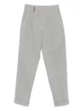 Peserico pleated-pocket trousers - Grey